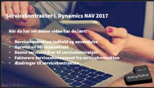 Servicekontrakter i Dynamics NAV